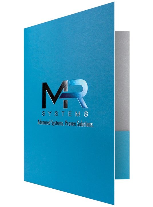 Mẫu in folder ép kim ấn tượng