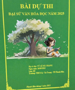 Bài dự thi bìa mạ vàng